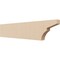 Ekena Millwork 2in. W x 6in. H x 28in. L Monterey Woodgrain TimberThane Rafter Tail, Primed Tan RFTUR02X06X28MONRCPR - alternate 1